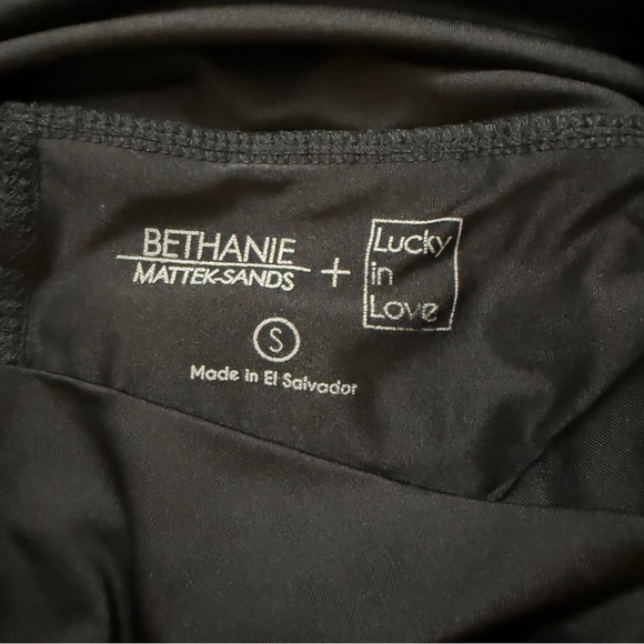 🌴Lucky in Love Black Ruffled Skirt Tennis Pickleball Golf Size Small - Picture 3 of 3